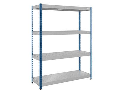 SB 200x152x61/4 стеллаж оцинк. настил (2000x1537x621мм) 
