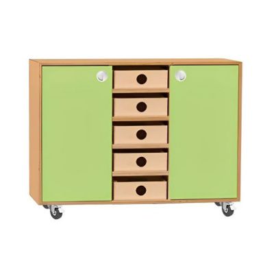 П/156 Тумба 15 Система хранения Лайм 976х450х1000мм 