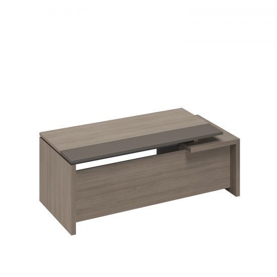 РС 117 Стол руководителя с тумбой 3-ящичной с замком левый (202x90x76)