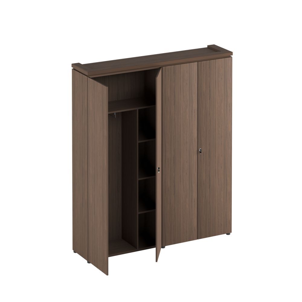 МК363-2 Шкаф комбинированный (для одежды+для документов) (180.8х40.4х210)