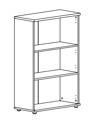 А4 360 Стеллаж средний (78х36.4х119)
