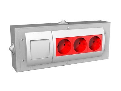 EoB Блок электророзеток (100x260x60)