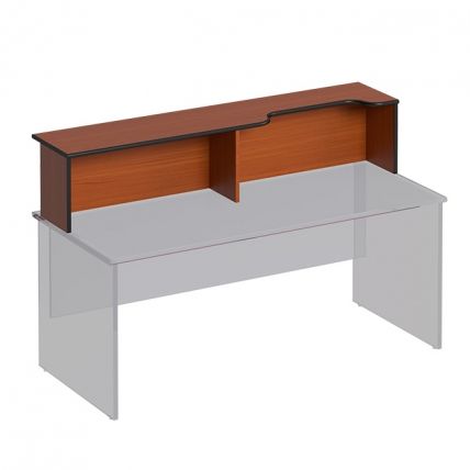 ДР475  Надстройка к столу с вырезом правая 180х38х37