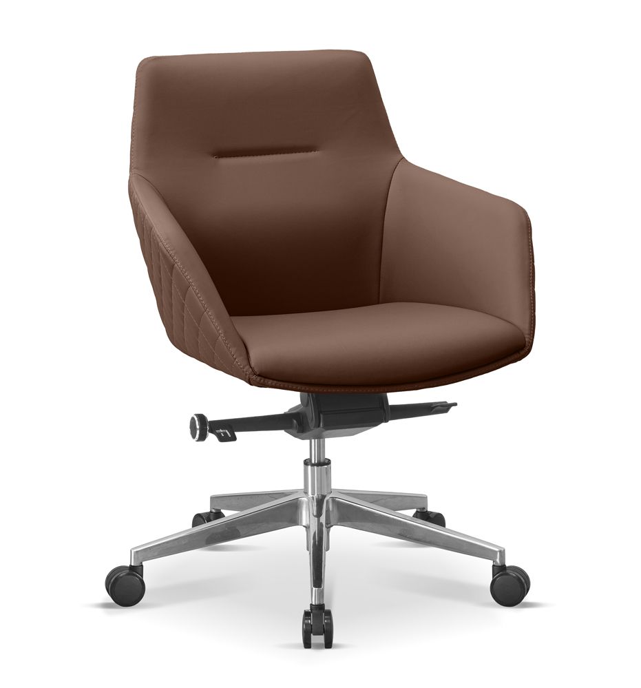 ЮН Aurora  Кресло посетителя, экокожа