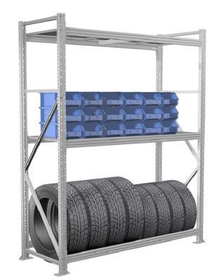 MSPRO Стеллаж MS PRO 200/150X60/4 ( 1996x1612x603 мм )