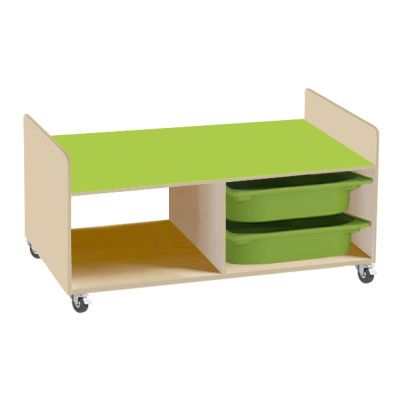 РК Тумба для игрушек и пособий 3 с 4-мя контейнерами 650х600х550мм