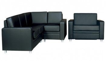 Гала модуль 3-х мест. 1600*835*810мм экокожа 