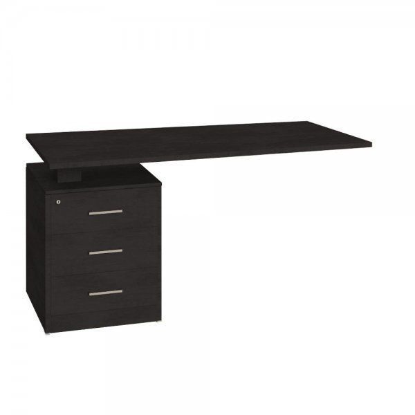 KTP2R/L Тумба приставная с топом левая/правая (1300х500х765)