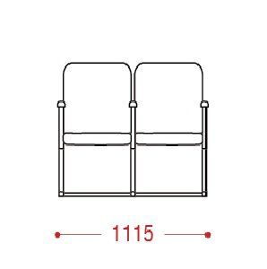 КФ Рим2М двухместная секция 111.5х90х65