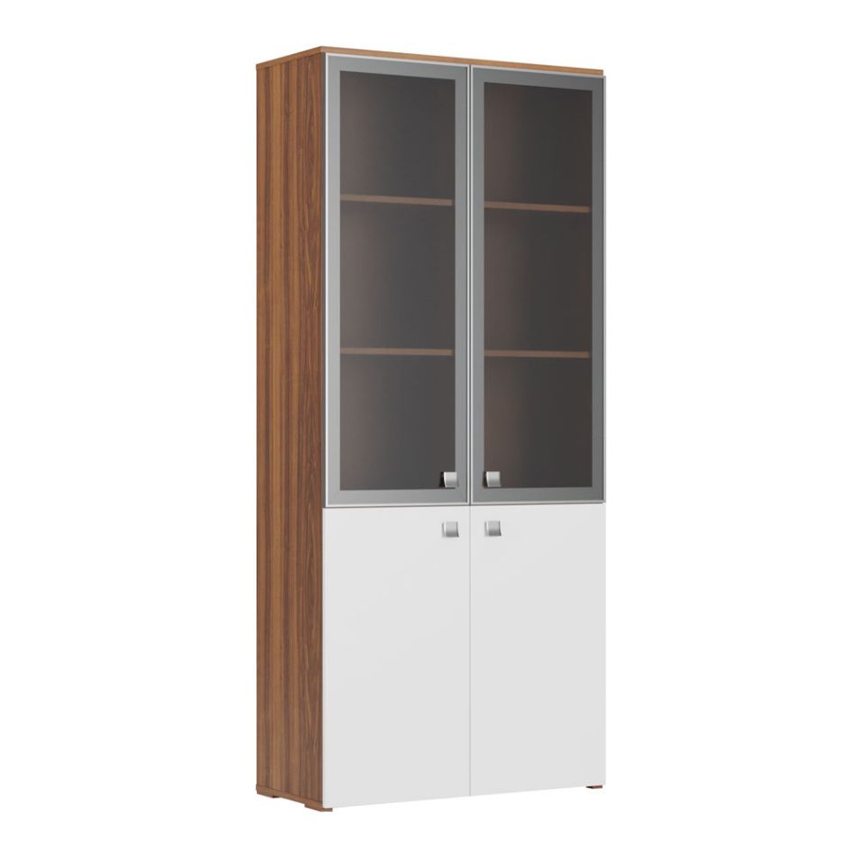 ZIO285503 Шкаф для бумаг стекло (92x42x208 )