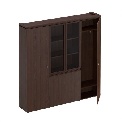 МК377 Шкаф комбинированный (210.8х40.4х210)