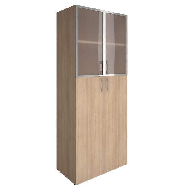 LTST1.7R Шкаф высокий широкий (стекло в раме) (800х450х2012)