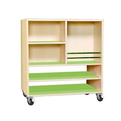 П/156 Тумба 12 Система хранения Лайм 650х450х1000