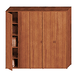 ИСП40Шкаф комбинированный высокий (закрытый + закрытый узкий +закрытый) 220х46х203