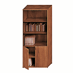 ИСП45 Шкаф со стеклянными дверями высокий 89х46х203 