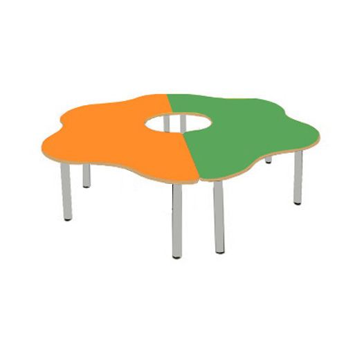 РК26 СТОЛ ДЕТСКИЙ МДФ РЕГУЛИРУЕМЫЙ (ДИАМ.1400)