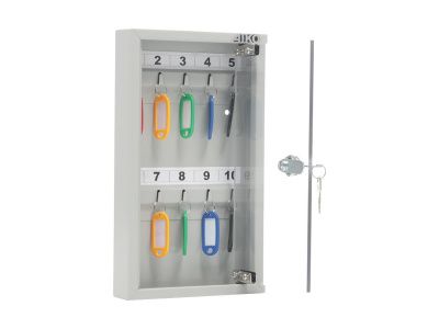 KEY-10 G Ключница на 10 ключей (302x200x40)