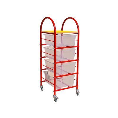 РК Стеллажная выдвижная система хранения 1 - 4 контейнера