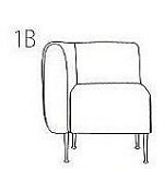 арт.1в Фолд 950*850*720 Экокожа