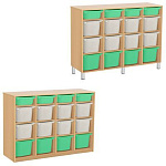 РК4/103 СТЕЛЛАЖНАЯ ВЫДВИЖНАЯ СИСТЕМА ХРАНЕНИЯ ПВХ