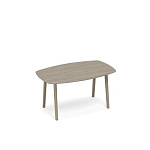 ТМ В2 145 Стол для переговоров овальный  WOOD 160x100x75.6