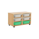 РКП/138 ТУМБА ПОДКАТНАЯ СИСТЕМА ХРАНЕНИЯ ПВХ