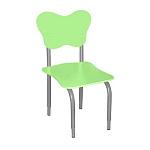 РК2 Стул детский на м/к регулируемый фигурный Зелёная мята