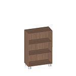 ТР2.1 стеллаж широкий средний (860х400х1300)