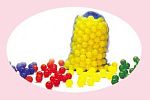 Шарики для бассейна пластмассовые 8 см