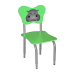 РК2.112.021 Стул детский на м/к регулируемый (бегемот)