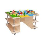 РК14 СТОЛ ЛАНДШАФТ С ИГРУШКАМИ ДВУХМЕСТНЫЙ