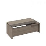 РС 117 Стол руководителя с тумбой 3-ящичной с замком левый (202x90x76)