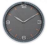 Часы настенные  WallC-R06P/gray серый