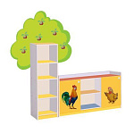 РК Стенка 2 с декорацией 23 1900х350х1500мм