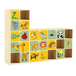 РК Стенка детская с УФ печатью набор 5/39 и 5/23 2100х350х1560мм