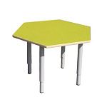 РК30 СТОЛ ДЕТСКИЙ МДФ РЕГУЛИРУЕМЫЙ (ДИАМ.700)