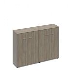 МР 9392  Шкаф средний комбинированный закрытый (топ МДФ) 180.3x40.8x127.4 (ШхГхВ)