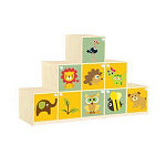 РК5/41 Стенка детская с УФ печатью 1500х350х900мм