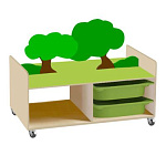  РК19-6 Гараж с 4-мя контейнерами 890х600х900мм