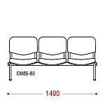 КФ Дали  трехместная секция 149х82х61 см