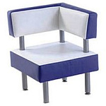 Норма Сегмент угл.внутр. 670х670х820 Экокожа