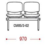 КФ Сантос  двухместная секция 97х74х62 см