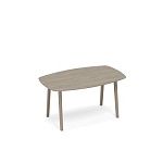 ТМ В2 145 Стол для переговоров овальный  WOOD 160x100x75.6