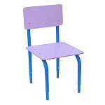 РК2.133 Стул детский на м/к регулируемый (каркас синий/ирис)