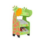 РК Стеллажная наклонная система хранения 25/26 с декорацией лайм (серия Жираф)