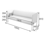 Бридж Диван 3-местный (1850*710*810)