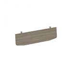 ТМ М 1452  Экран для столешницы 200 фигурный ДСП кронштейны "мокко" WOOD 135x35x1.8