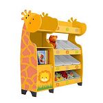 РК Стеллажная наклонная система хранения 25/16 с декорацией манго (серия Жираф)