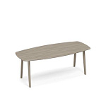 ТМ В2 144 Стол для переговоров фигурный WOOD  220x100x75.6