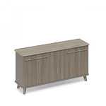 ТМ 351 Шкаф низкий закрытый греденция WOOD 150x44x87.2 